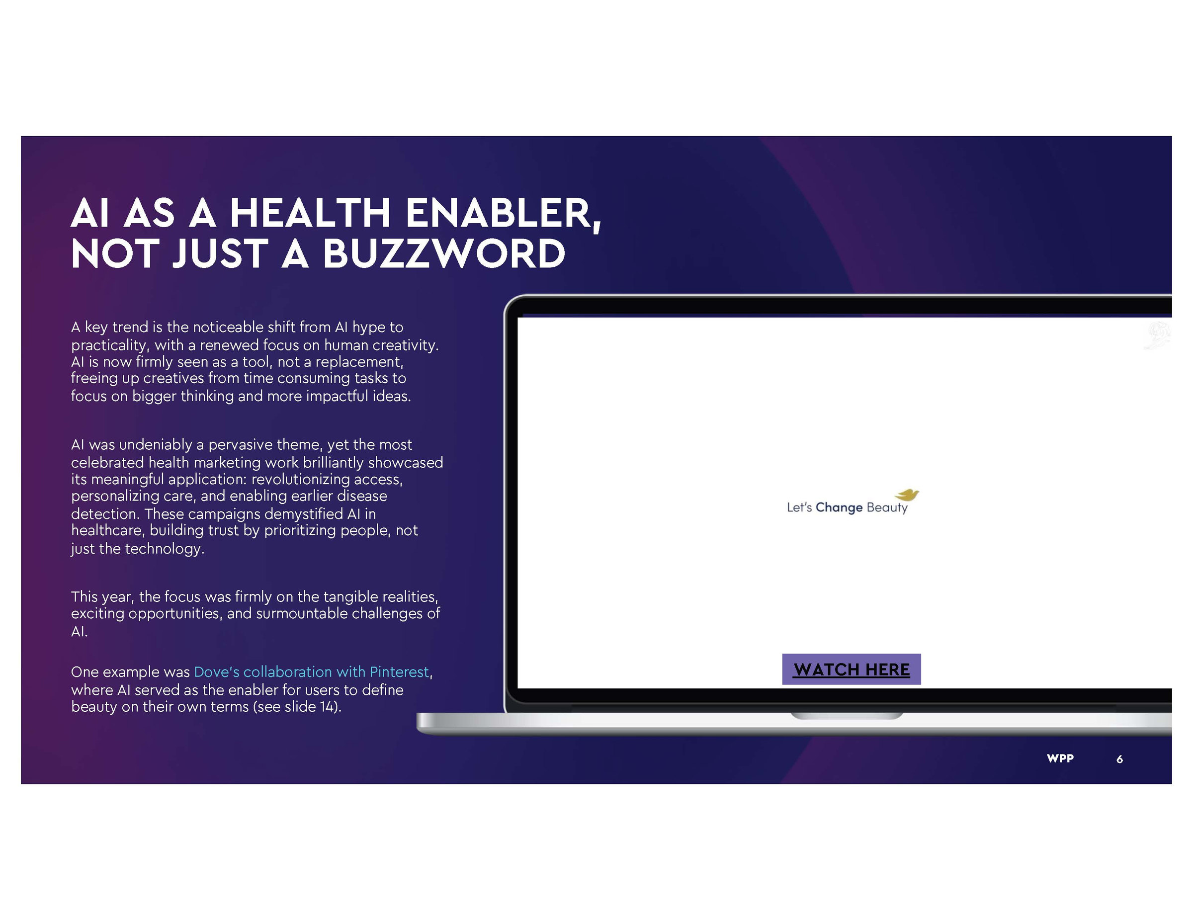 Health @ WPP report — page 6